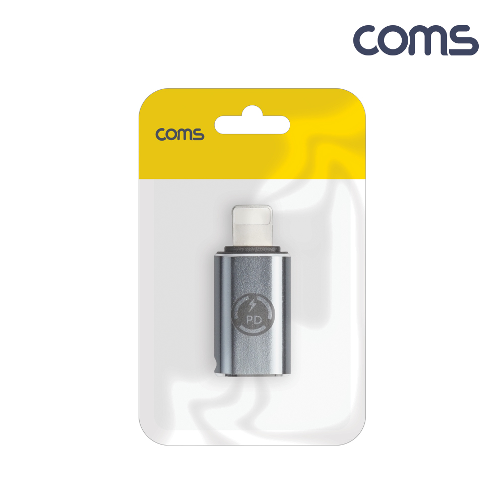 Coms USB 3.1 Type C 젠더 C타입 to 8핀 iOS 8Pin PD충전