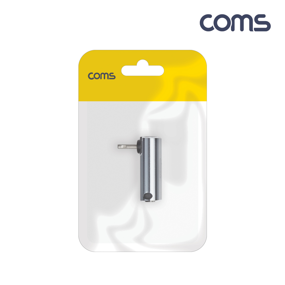 Coms USB 3.1 Type C 젠더 C타입 to 8핀 iOS 8Pin PD충전 상하꺾임