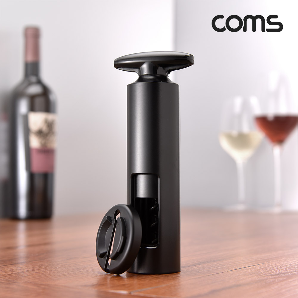 Coms 와인 오프너 호일커터 코르크 마개 제거