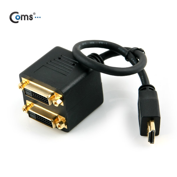 Coms HDMI 선택분배기, HDMI형 M/DVI F * 2