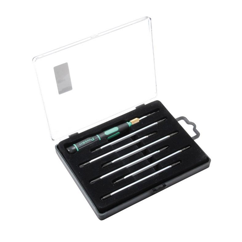 PROKIT (SD-081B) 드라이버(14 in 1) 양날 교체용 비트 육각 십자 일자