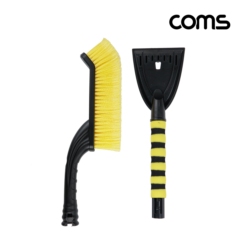 Coms 차량용 눈 제거기 헤라 스크래퍼 제설기 성에 제거 눈쓸개 눈청소