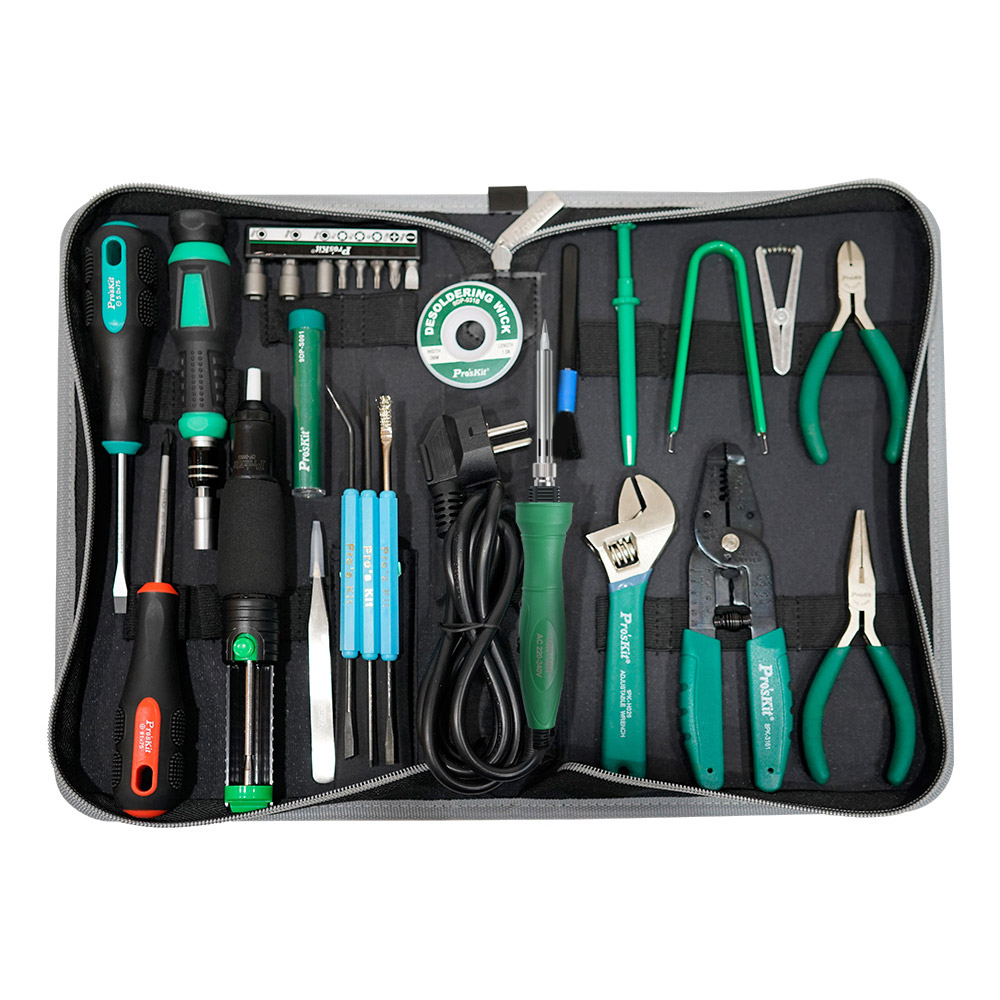 PROKIT (PK-810B) 전기/전자 작업용 키트 작업툴 공구 세트