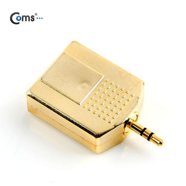 Coms 스테레오 젠더 Y형(3.5 M/6.5 Fx2), 메탈/Stereo