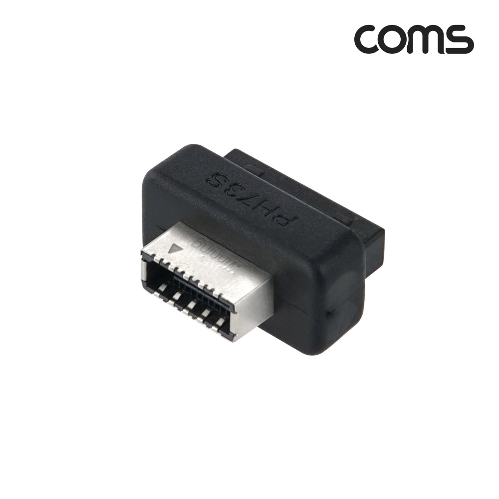 Coms USB 3.0 19핀/20핀 to USB 3.1 Type E 젠더 F/F 메인보드 마더보드