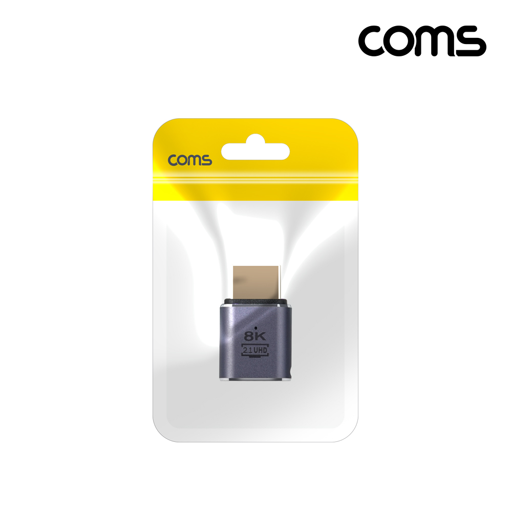Coms HDMI 젠더 2.1 8K@60Hz UHD 연장젠더 MF