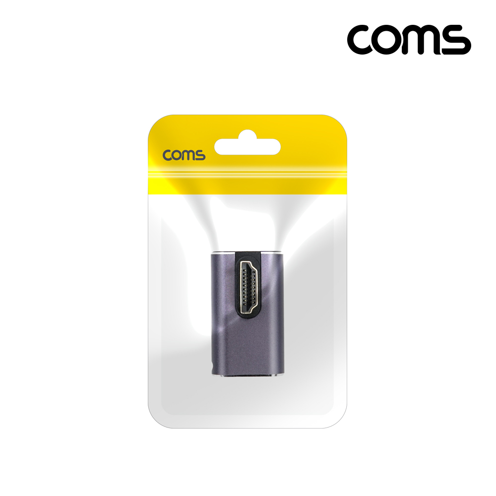 Coms HDMI 젠더 2.1 8K@60Hz UHD 연장젠더 MF 우상향