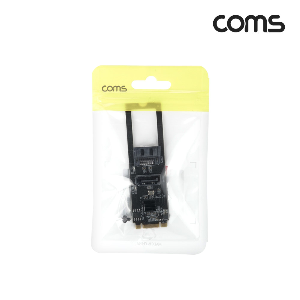 Coms M.2 NVME M Key B+M Key to 듀얼 SATA 컨버터 2Port 2포트 메인보드 하드