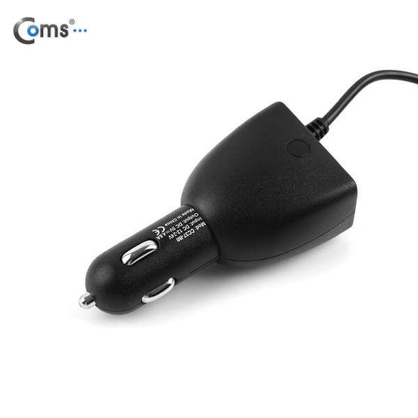 Coms iOS 스마트폰 5 차량용 케이블(3 in 1/멀티) 스프링, 30 ~ 120cm/8핀