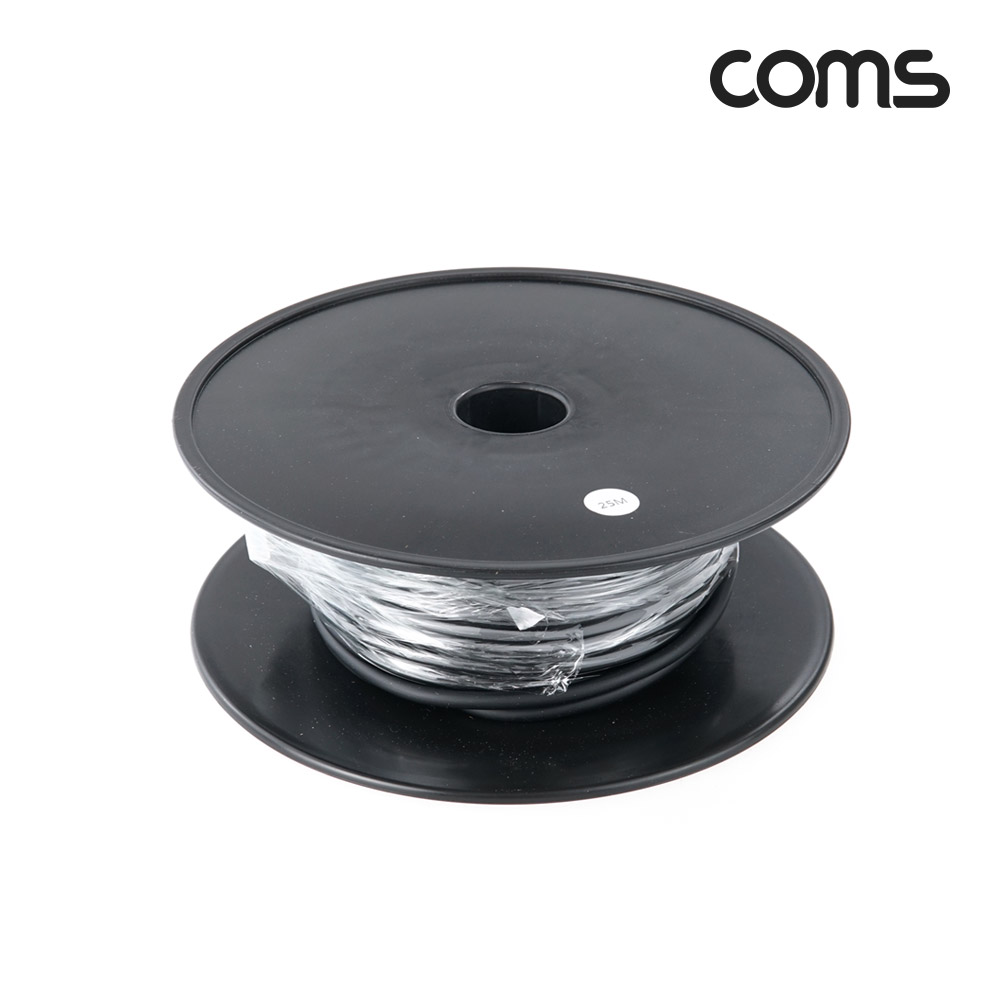Coms HDMI 2.1 AOC 리피터 광케이블 25M 8K@60Hz 4K@120Hz 48Gbps Optical+Coaxial