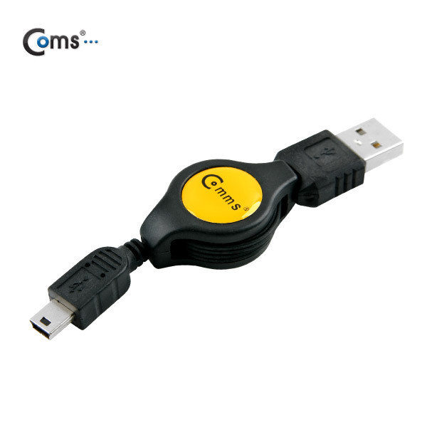 Coms USB 자동감김 (Mini 5P), 80cm