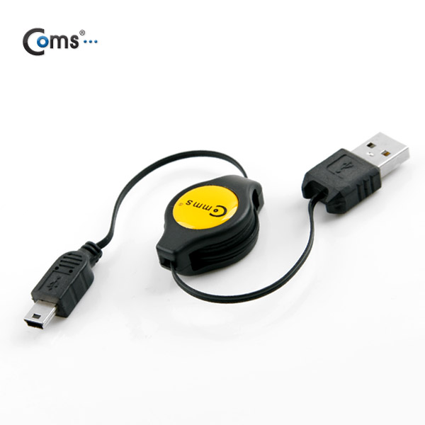 Coms USB 자동감김 (Mini 5P), 80cm