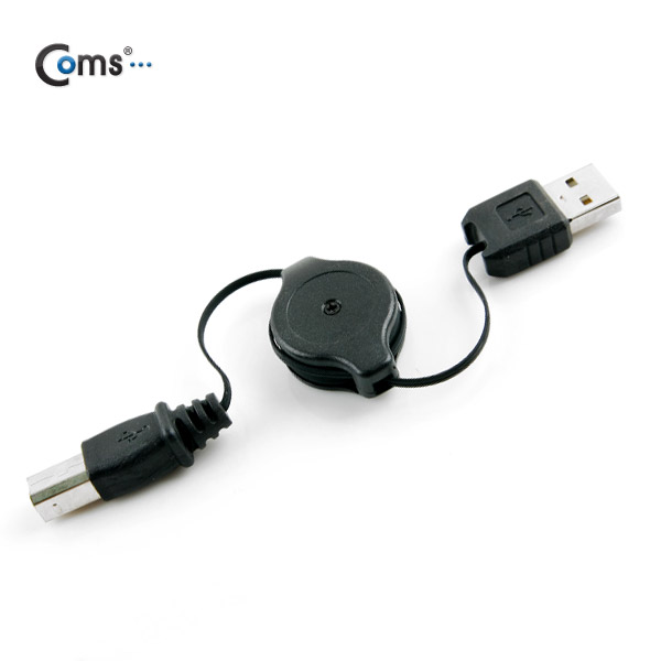 Coms USB 자동감김 (AB형), 480Mbps, 1.2m