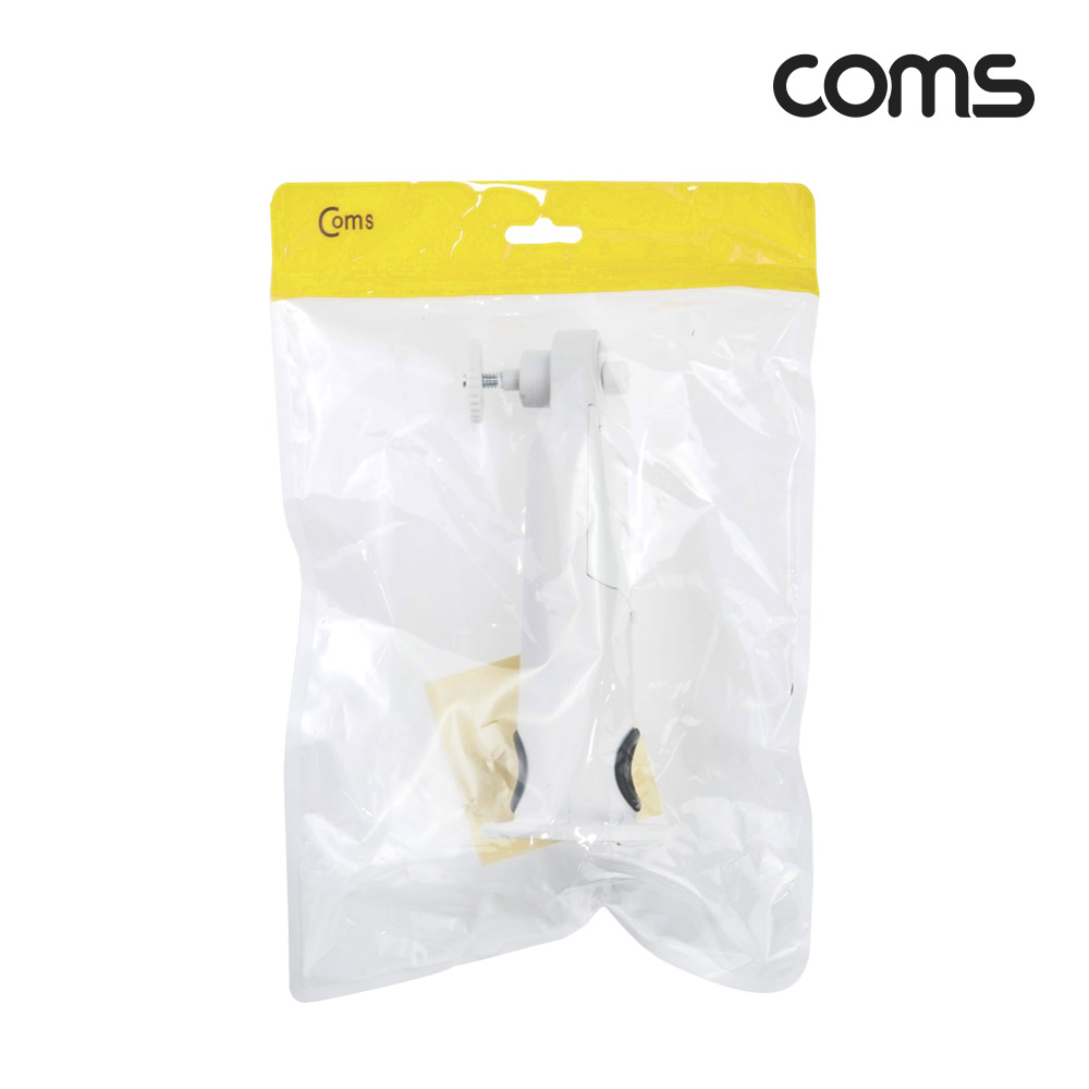 Coms CCTV용 거치대 각도조절 Metal White