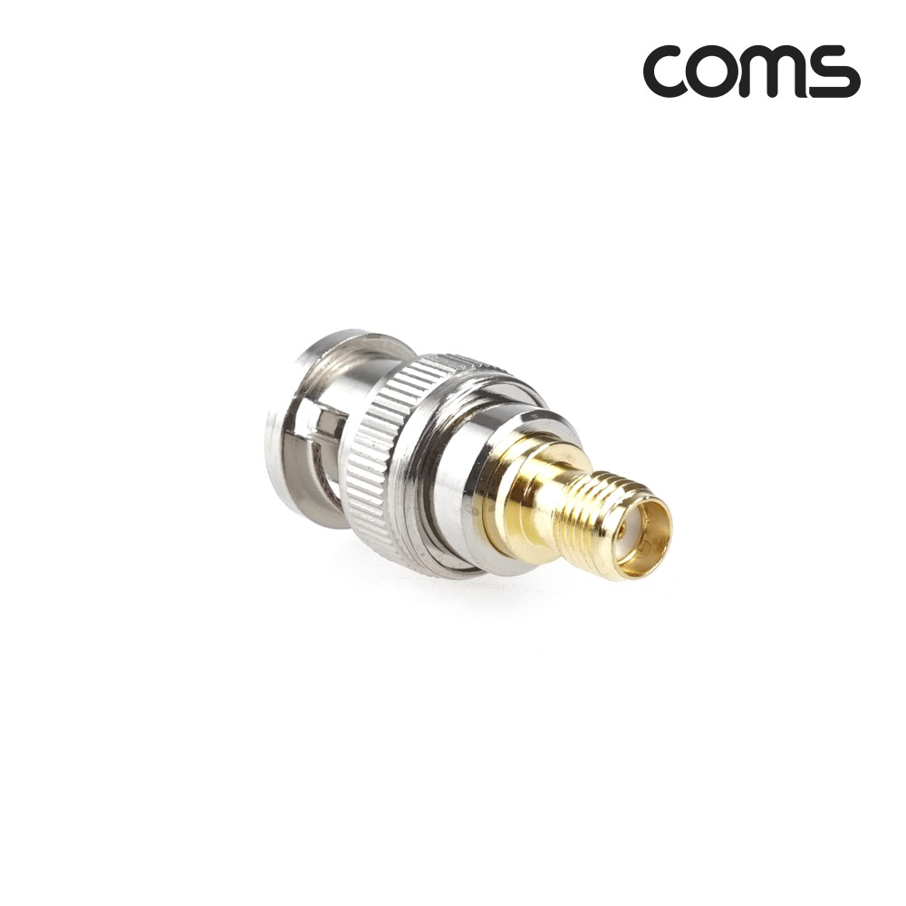 Coms SMA to BNC 젠더 BNC(M)/SMA(F)