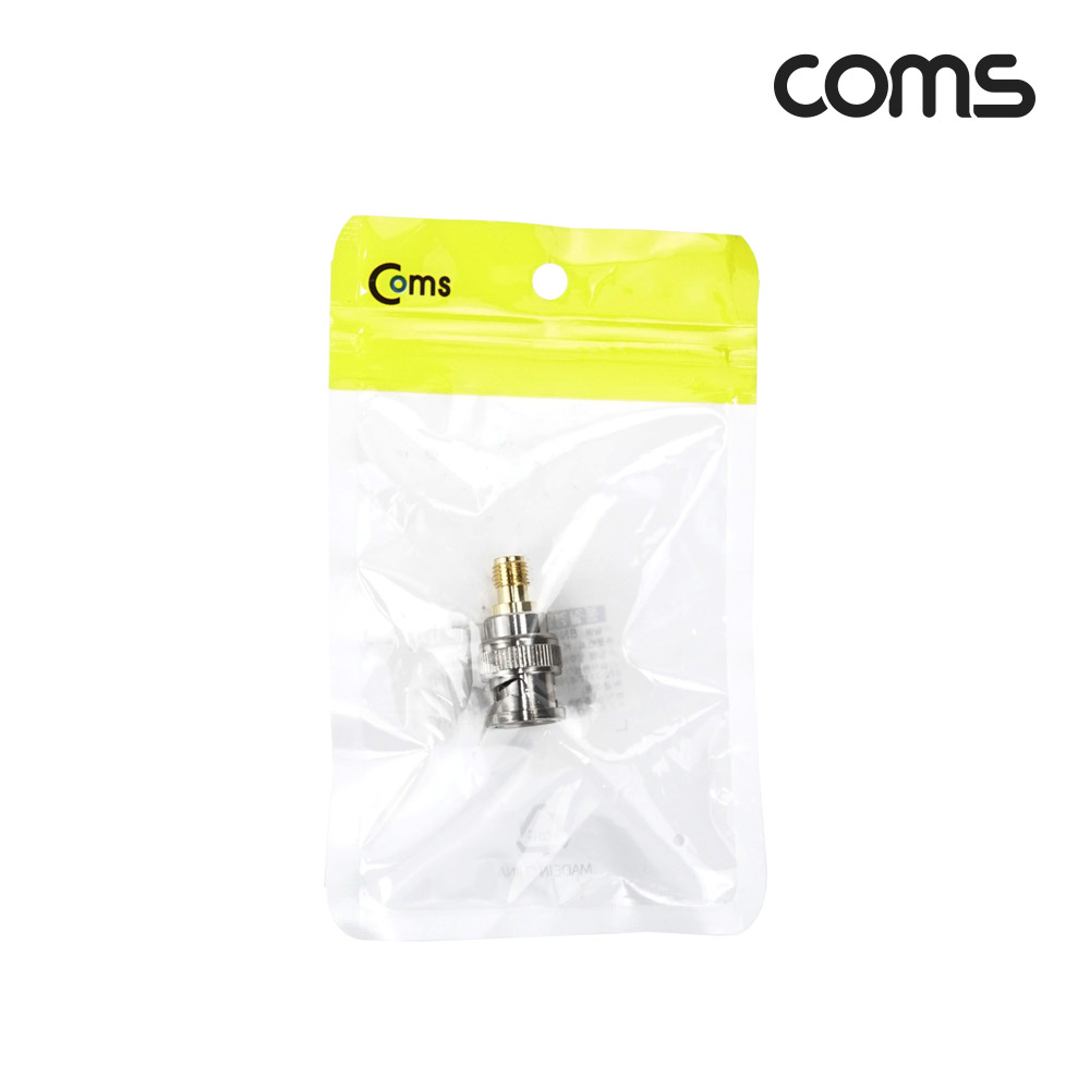 Coms SMA to BNC 젠더 BNC(M)/SMA(F)