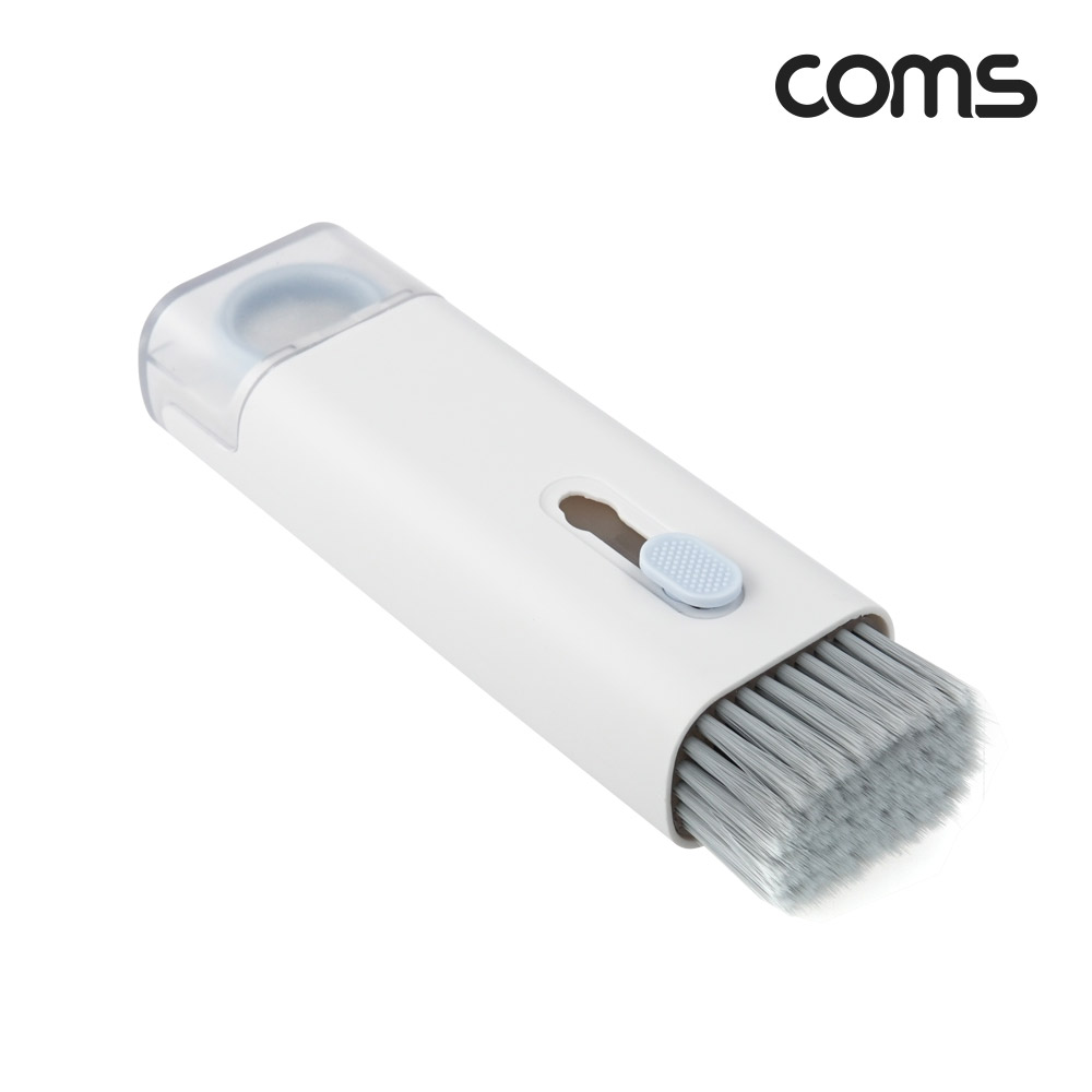 Coms 키보드 이어폰 클리닝 멀티 브러시 클리너 다용도 브러쉬 먼지제거 청소솔 휴대용 자판