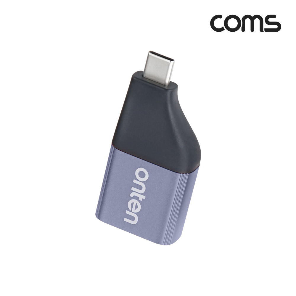 Coms USB Type C to DP 컨버터 변환 젠더 C타입 DisplayPort 디스플레이포트 8K@60Hz UHD 4K@120Hz