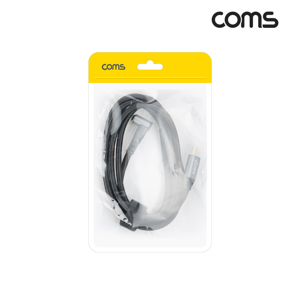 Coms USB 3.1 Gen2 Type C 연장 케이블 C타입 MM 10Gbps PD 100W 4K@30Hz Steam Deck 1.5m