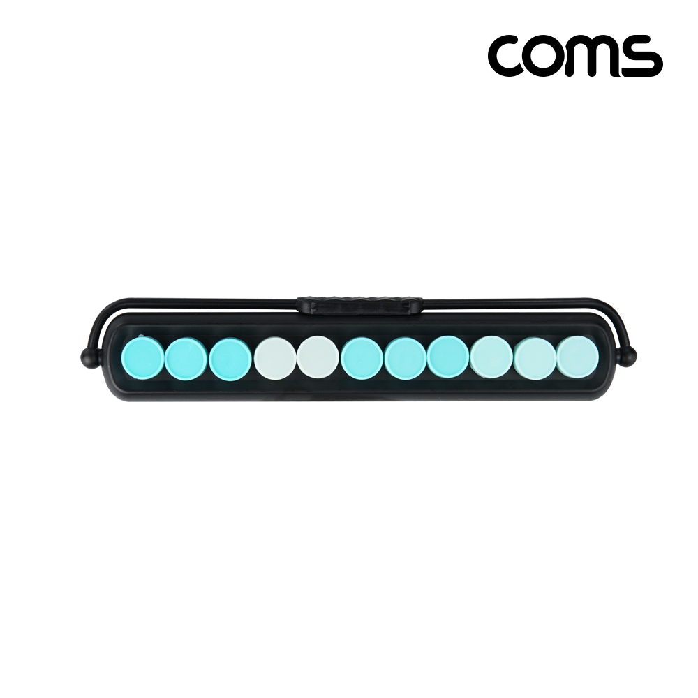 Coms 차량 전화번호 알림판 주차 번호판 자동차 개인정보 보호 black 야광 블랙