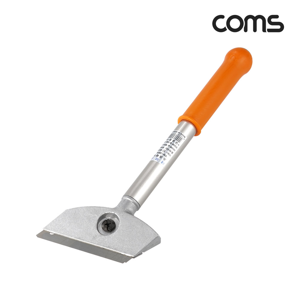 Coms 해피손 스크래퍼 YN-2단 600N 껌 스티커 페인트 벽지 전단지 제거 헤라