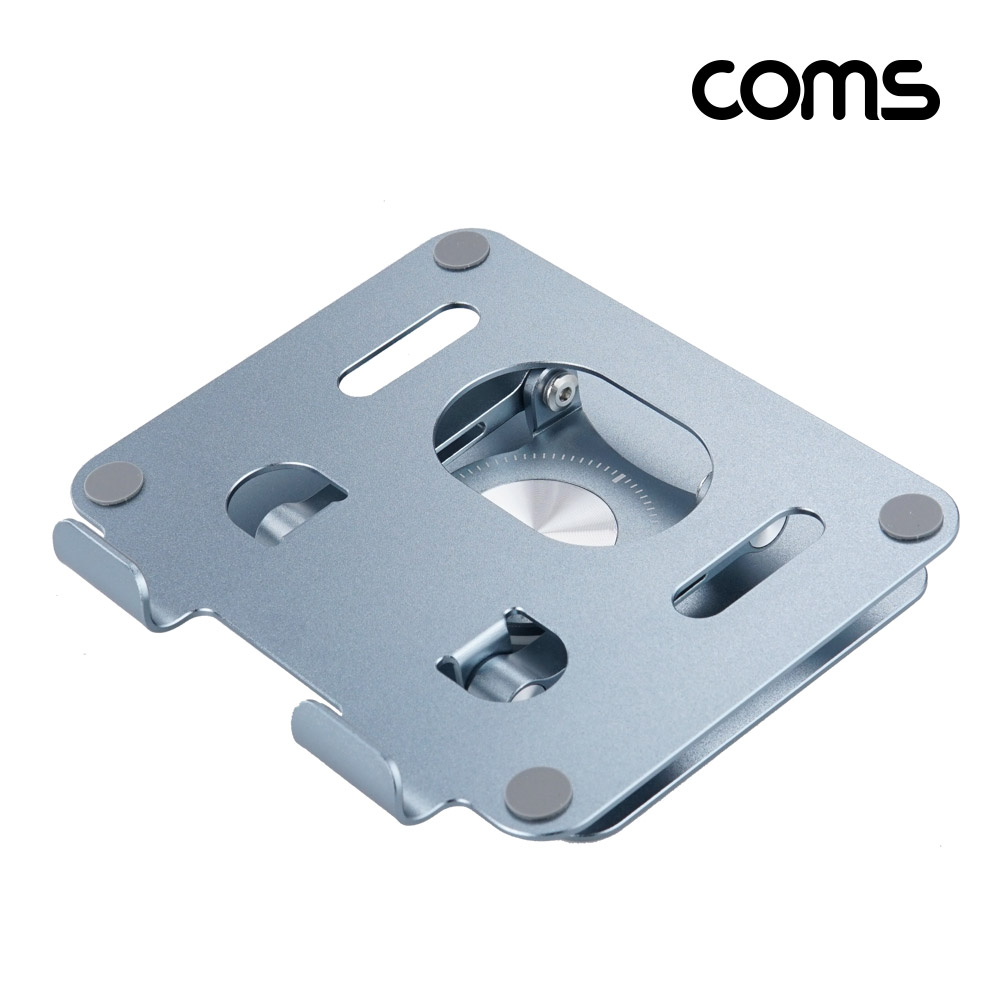 Coms 태블릿 노트북 스탠드 거치대 상하좌우 360도 회전