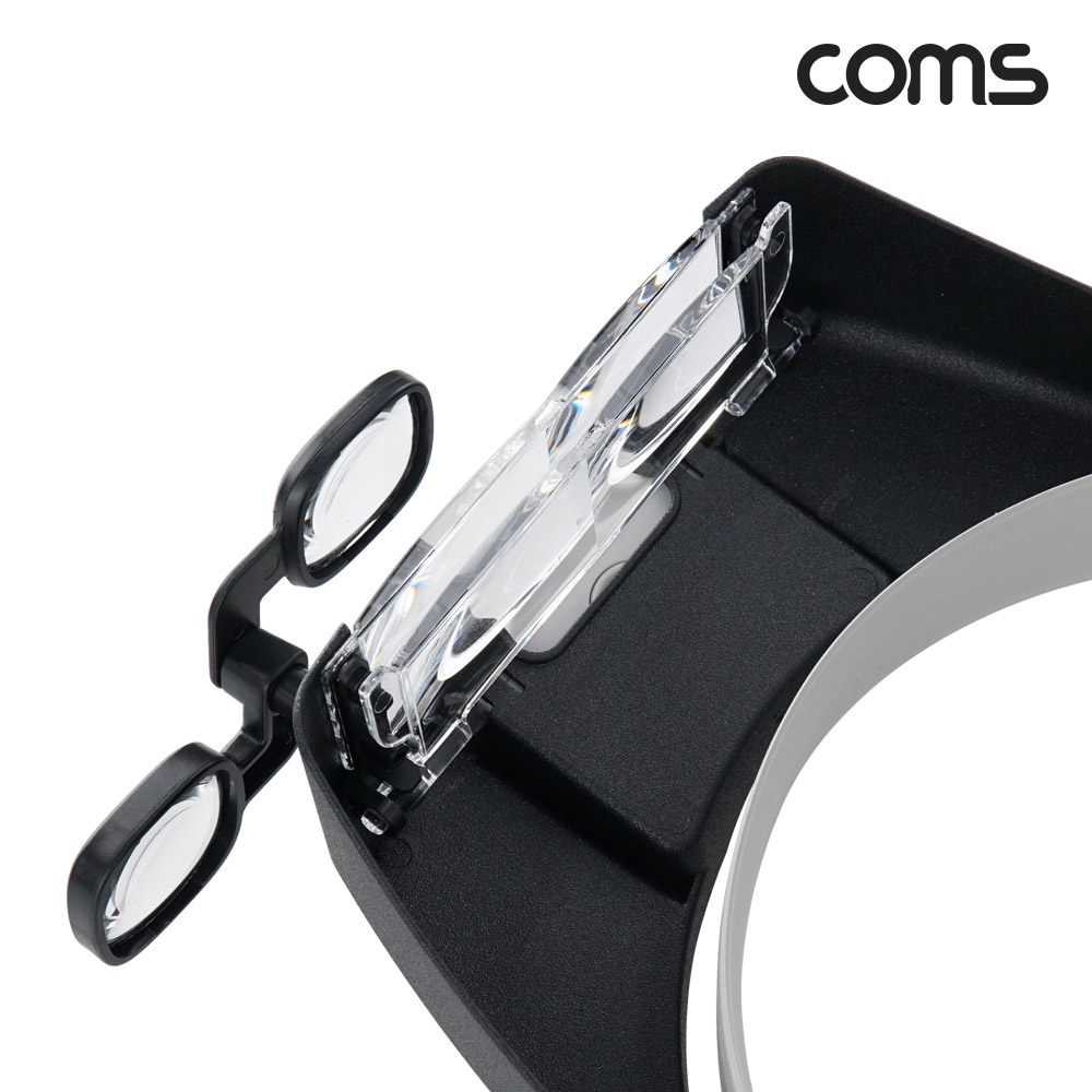 Coms 2 LED 헤드확대경 1.5X 6X /8X