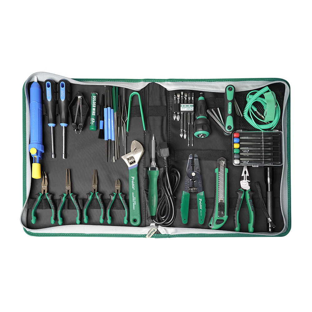 PROKIT (PK-2002B) 기술자용 공구 세트 전기작업용 키트