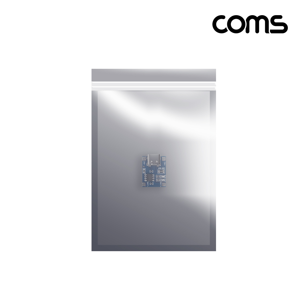Coms USB 3.1 Type C 18650 리튬배터리 Li-ion 충전 모듈 5V 1A C타입