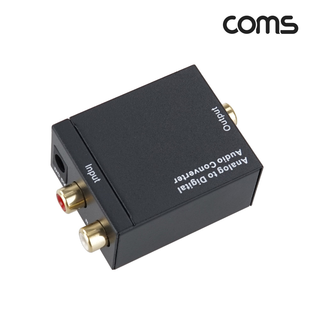 Coms 오디오 광 컨버터 아날로그 to 디지털