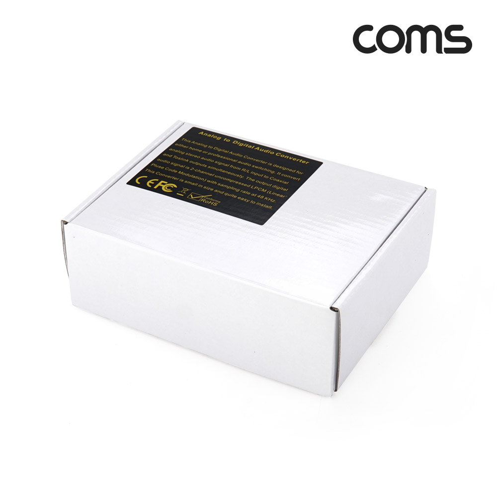 Coms 오디오 광 컨버터 아날로그 to 디지털