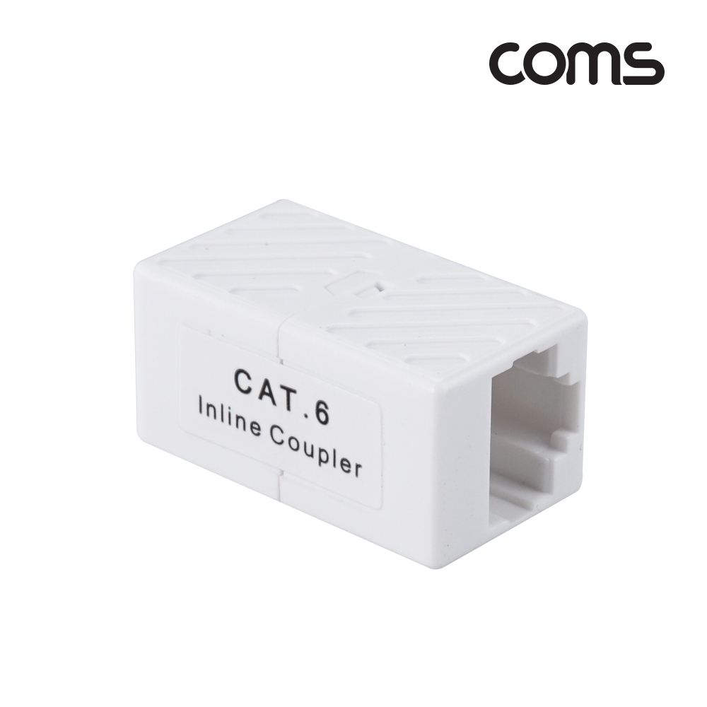 Coms CAT6 커플러 Unshelded I형 8P8C 월플레이트 RJ45