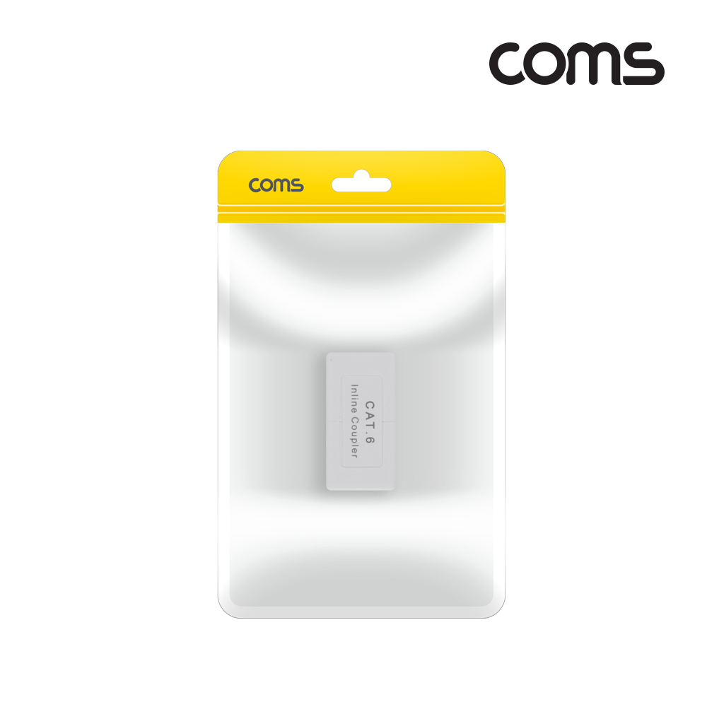 Coms CAT6 커플러 Unshelded I형 8P8C 월플레이트 RJ45