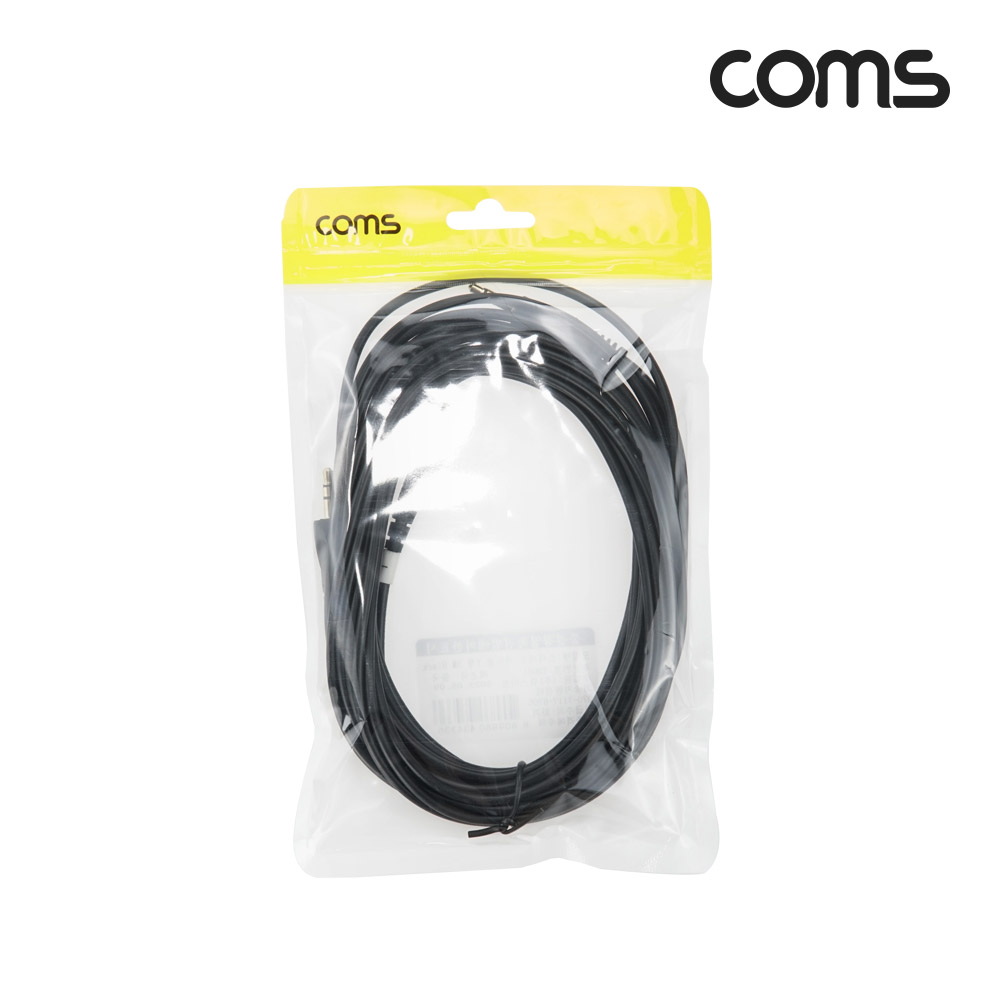 Coms 스테레오 분리형 R/L 케이블 3M AUX 3.5mm