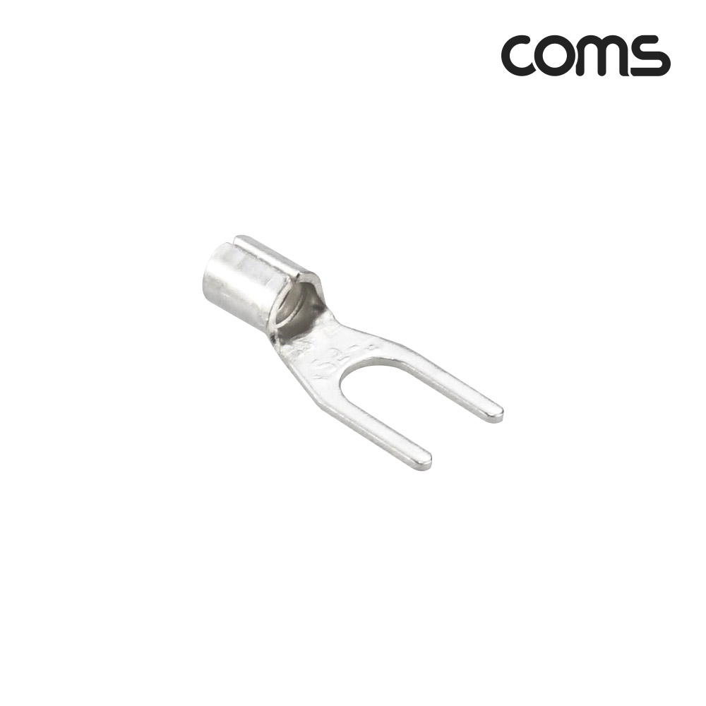 Coms 전선 스피커선 끝단 단자 Y형 수축튜브 10개입 SNB1.25-3