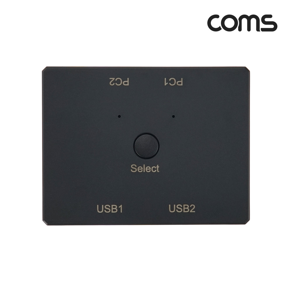Coms USB 2.0 선택기 2:2 수동 스위치