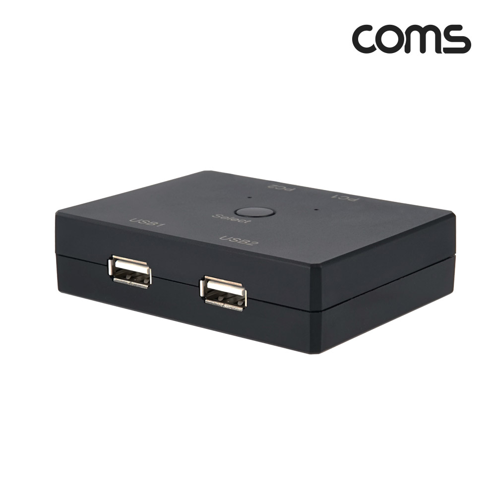 Coms USB 2.0 선택기 2:2 수동 스위치