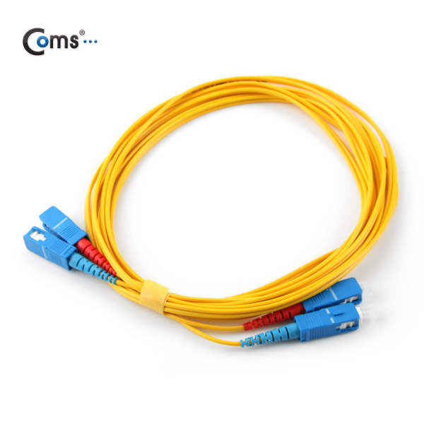 Coms 광패치코드 (S/M SC-SC DP), 15M