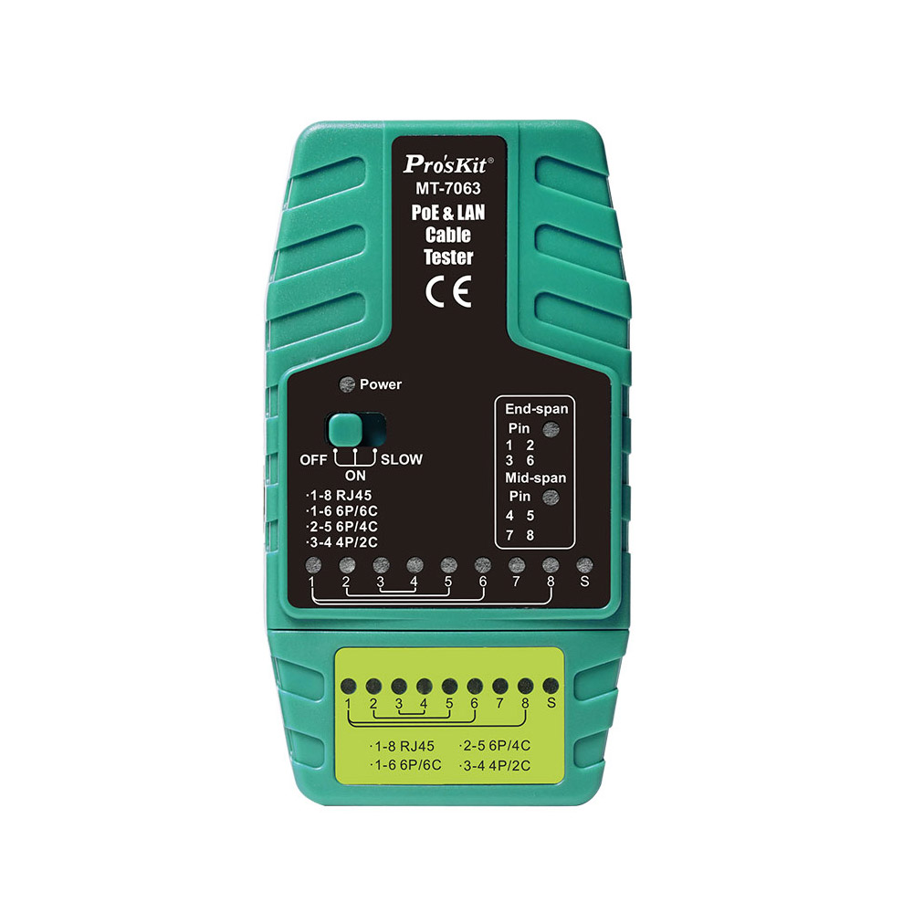PROKIT (MT-7063) PoE & LAN 케이블 테스터기