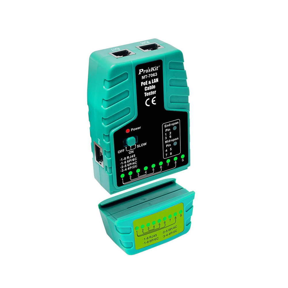 PROKIT (MT-7063) PoE & LAN 케이블 테스터기