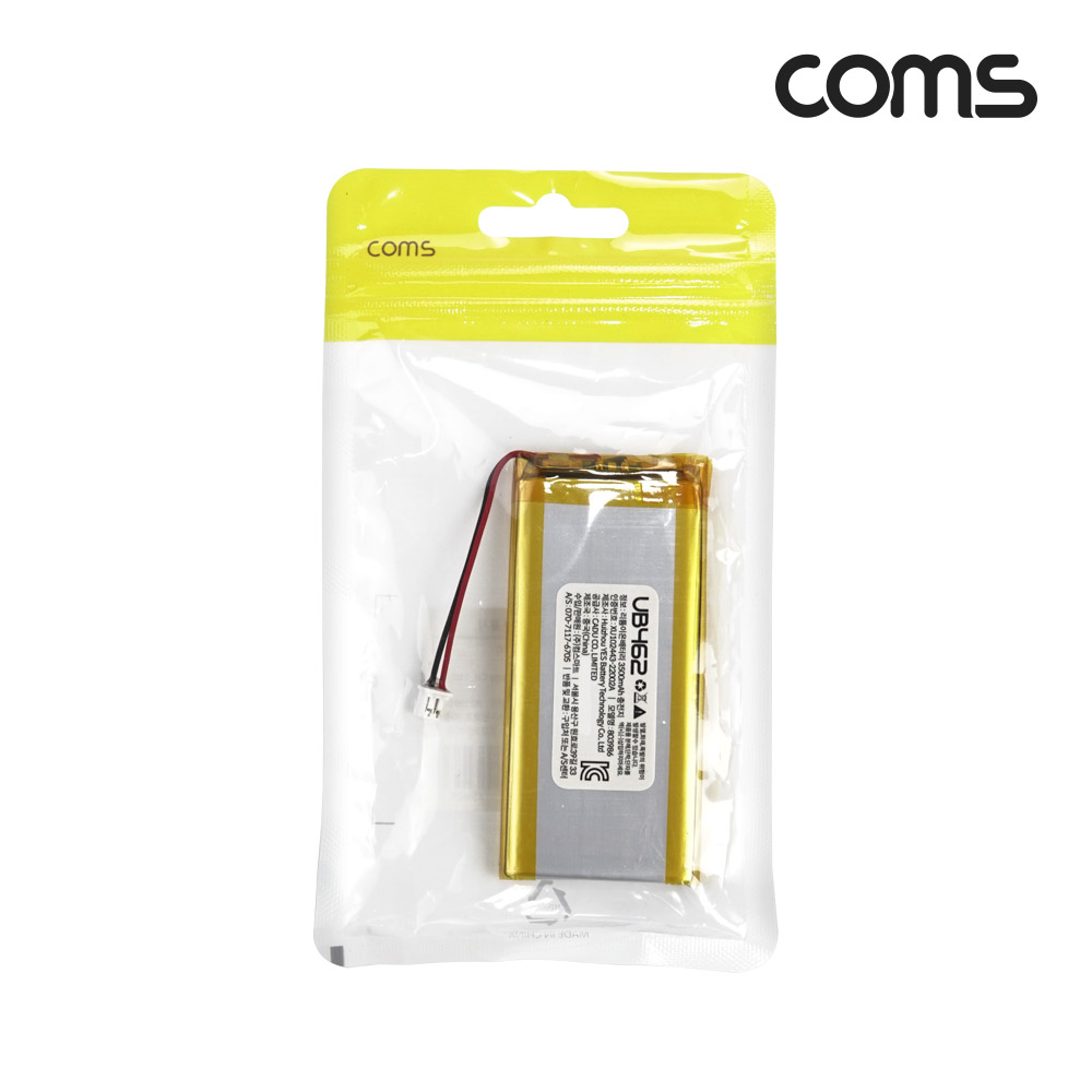 Coms 803986 충전지 3,500mAh 3.7V 리튬 폴리머 배터리