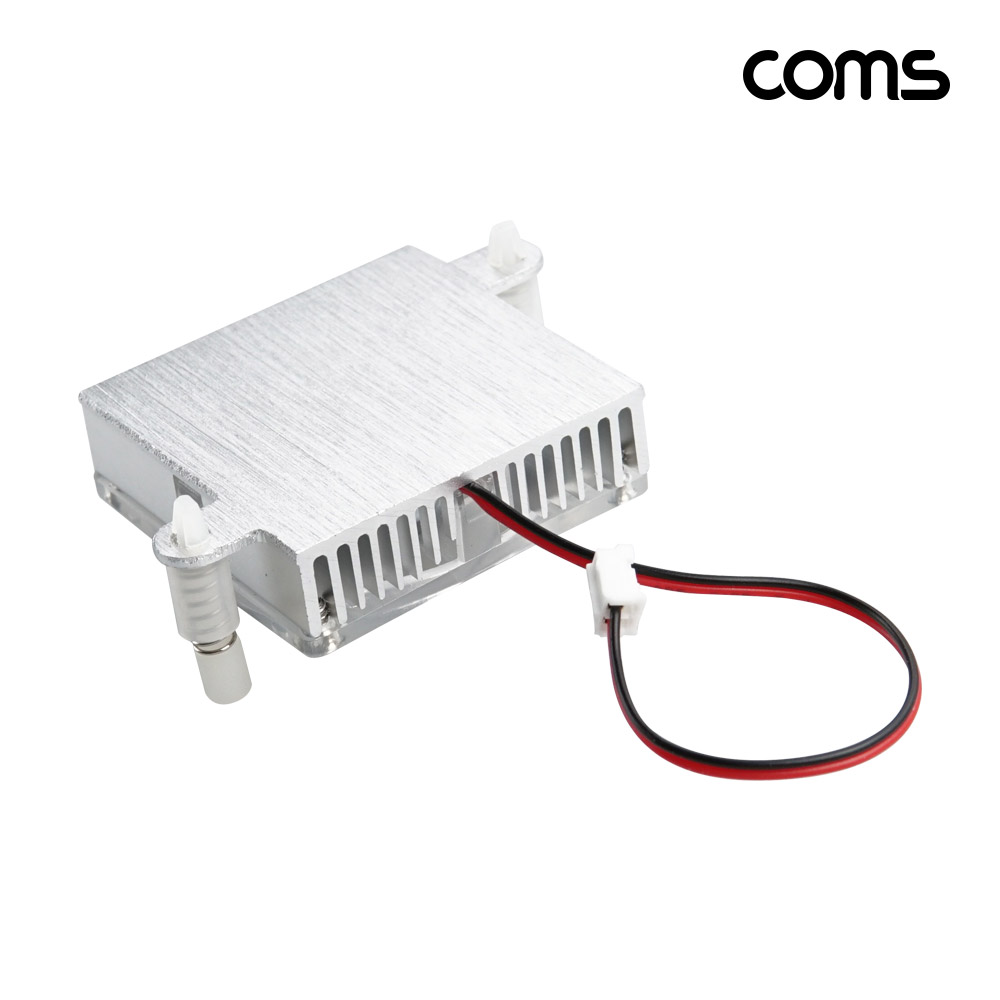 Coms 쿨러 VGA 2P 전원 사각 40mm