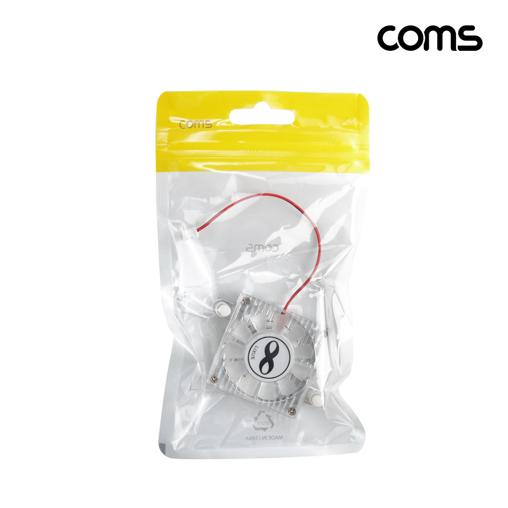 Coms 쿨러 VGA 2P 전원 사각 40mm