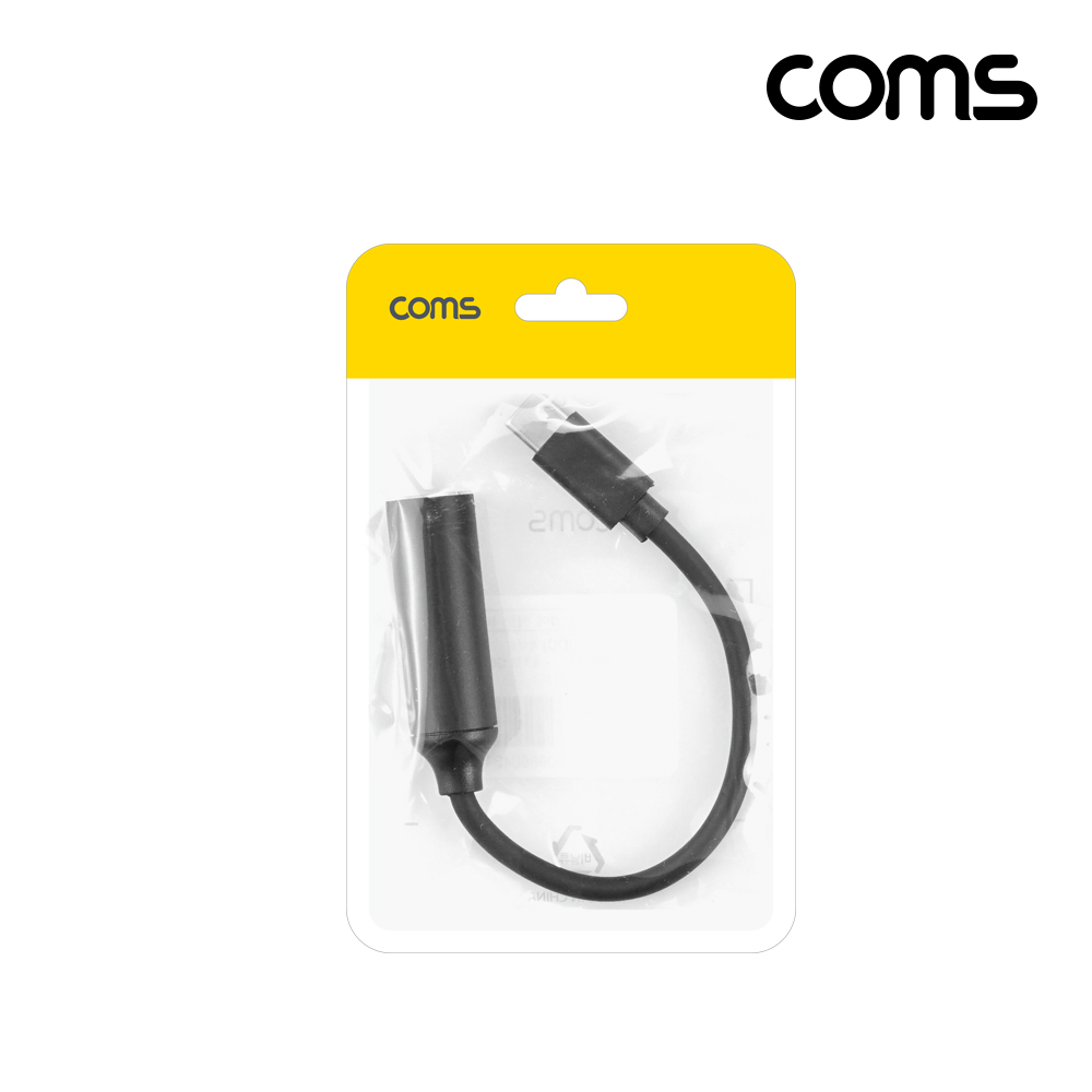 Coms 65w PD 변환 전원 케이블 DC 외경 3.5 내경 1.35 C타입 USB 3.1 노트북 스마트폰 충전