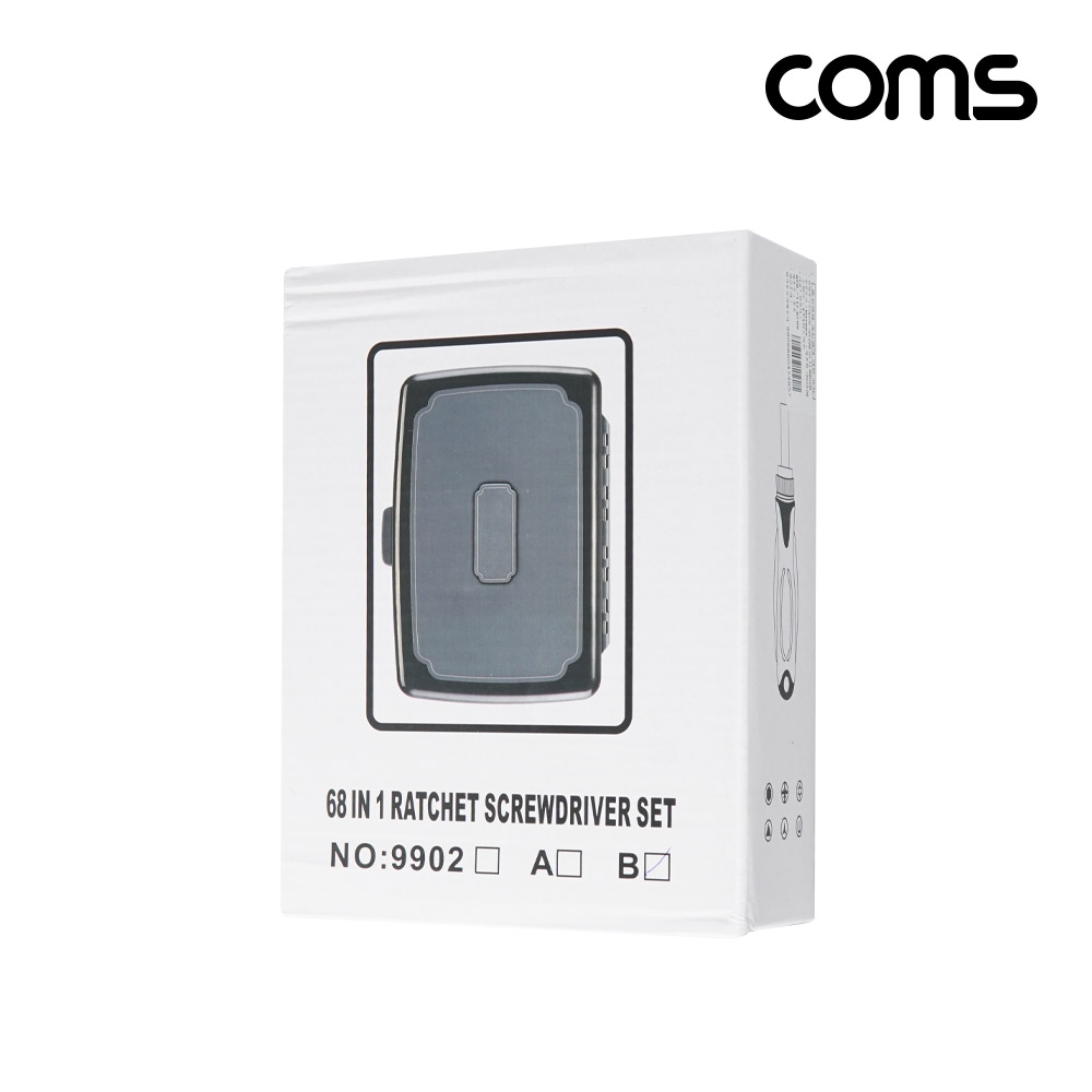 Coms 드라이버 세트 68 in 1 렌치