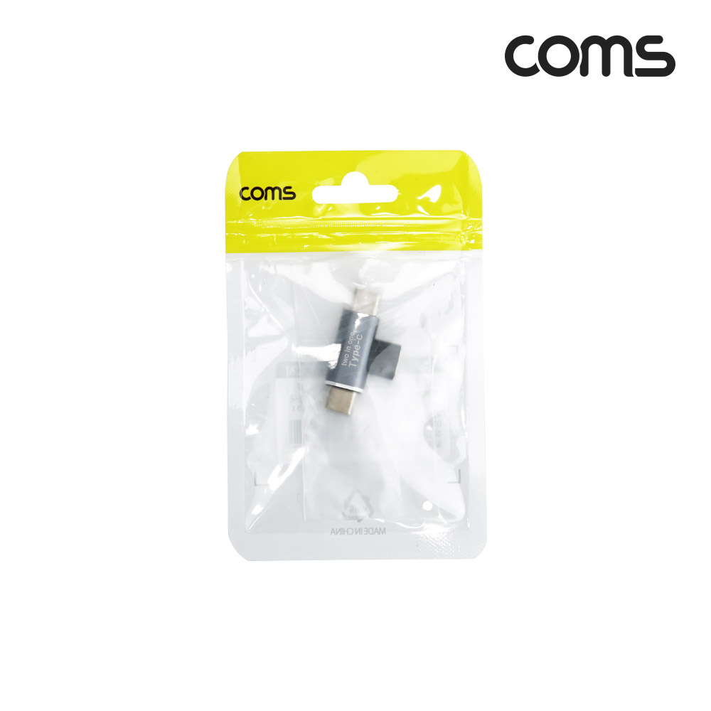Coms USB Type C 젠더 C타입 to 듀얼 C타입