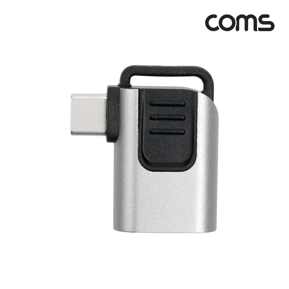 Coms USB Type C to HDMI 컨버터 변환 젠더 C타입 4K@30Hz UHD 꺾임