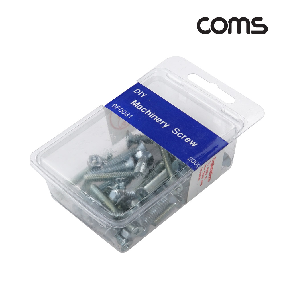 Coms 3종 나사 모음 200g 공구 세트