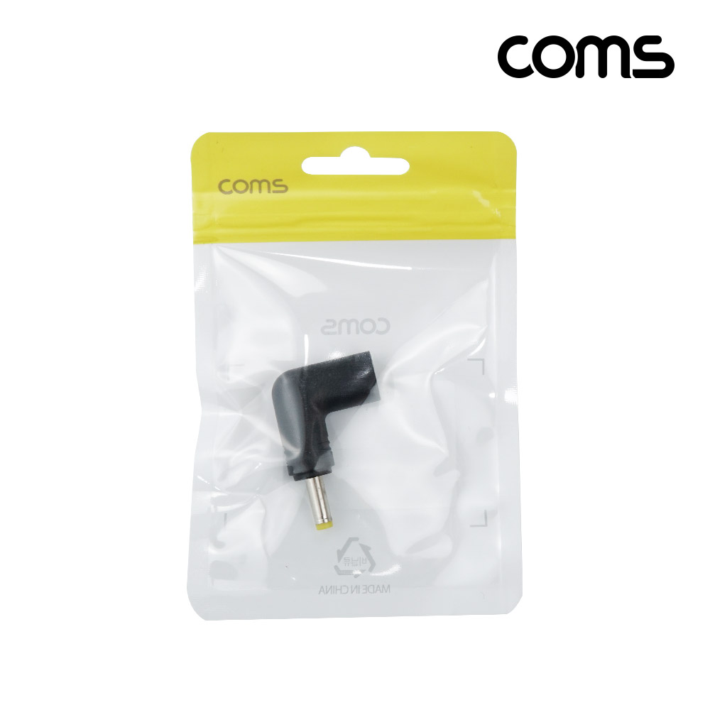 Coms PD 변환 젠더 19.5V 출력 DC 4.0-1.7 꺾임