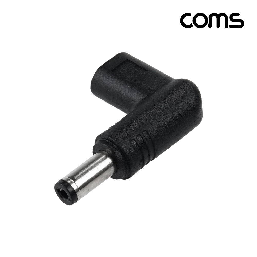 Coms Type C PD to DC12V (5.5-2.1) 변환 젠더 C타입